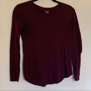 Madewell Long Sleeve Shirt. Size XS